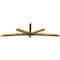 Ekena Millwork Alberta Timber Gable Bracket, Western Red Cedar, 108"W x 31 1/2"H x 3 1/2"D x 3 1/2"F, 7/12 Pitch GBW108X31X0404ALB00SWR - alternate 3